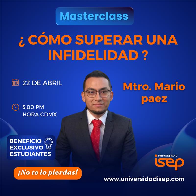 Masterclass - ¿Cómo superar una infidelidad?
