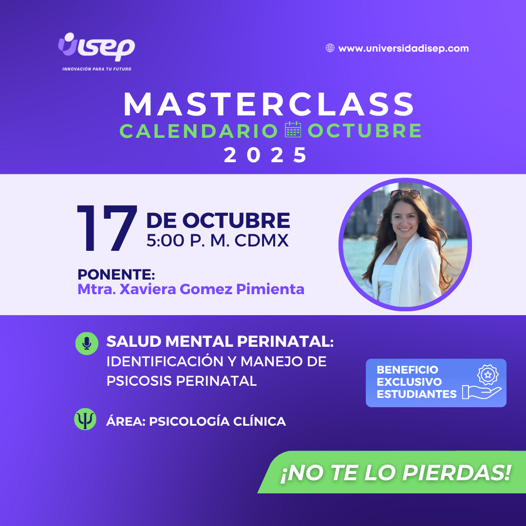 Masterclass: Salud Mental Perinatal: Identificación y Manejo de Psicosis Perinatal