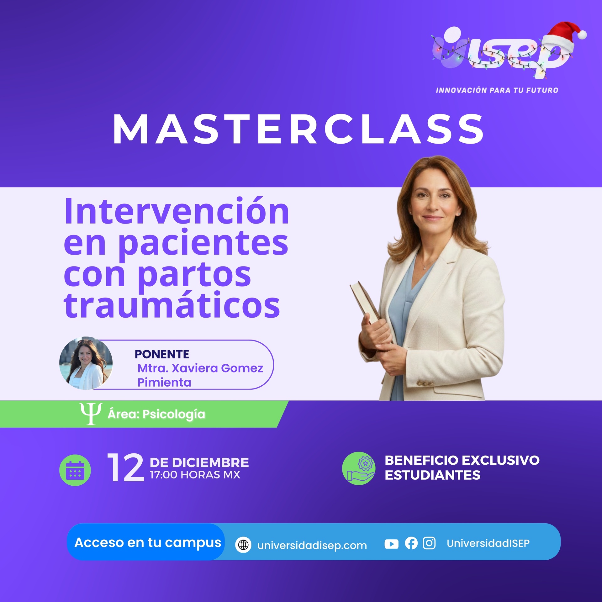 Masterclass: Intervención en Pacientes con Partos Traumáticos
